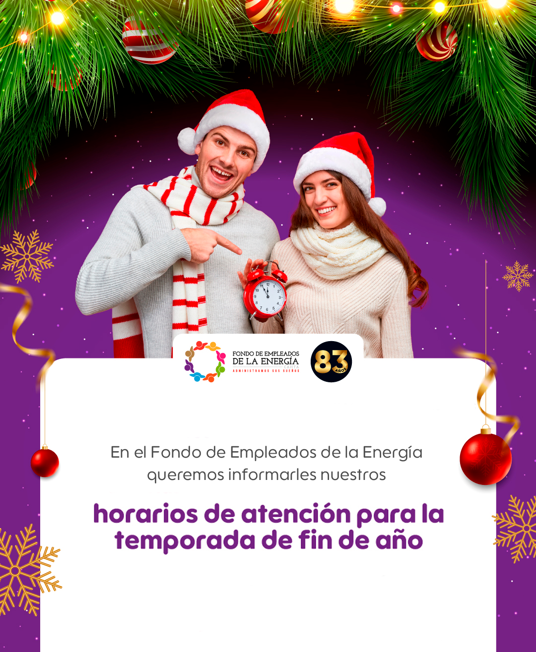 Horario Navidad